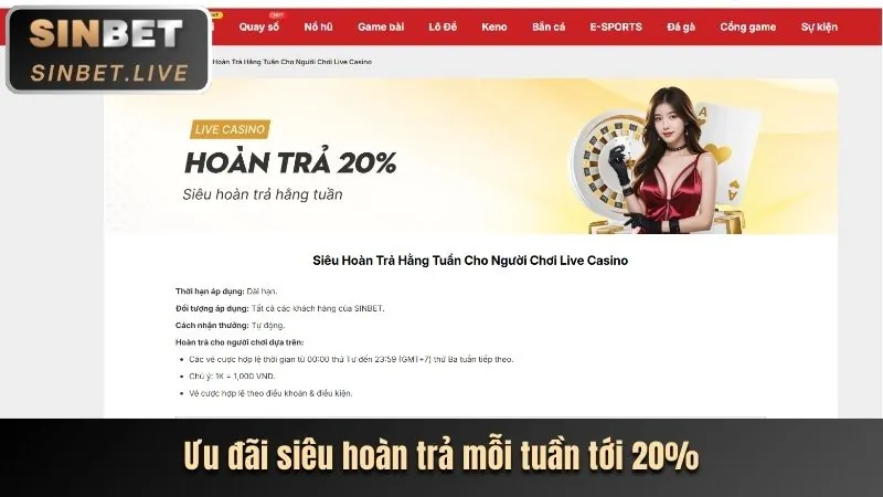 Tiền thưởng chào mừng 168vn Casino